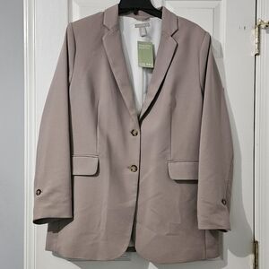 NWT: Women's H&M Oversized Blazer - XL